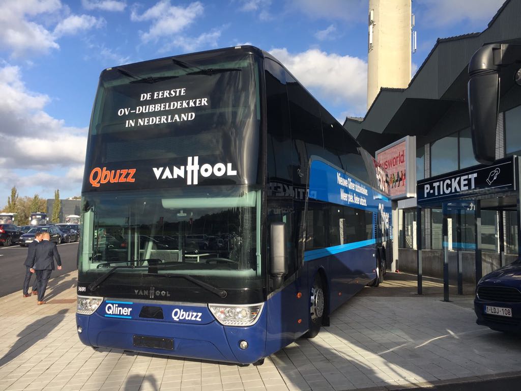 First public transport double deck buses in Holland