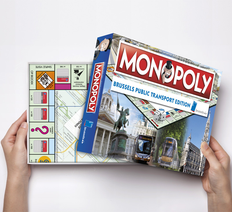 Monopoly to top Brussels public transport’s merchandising