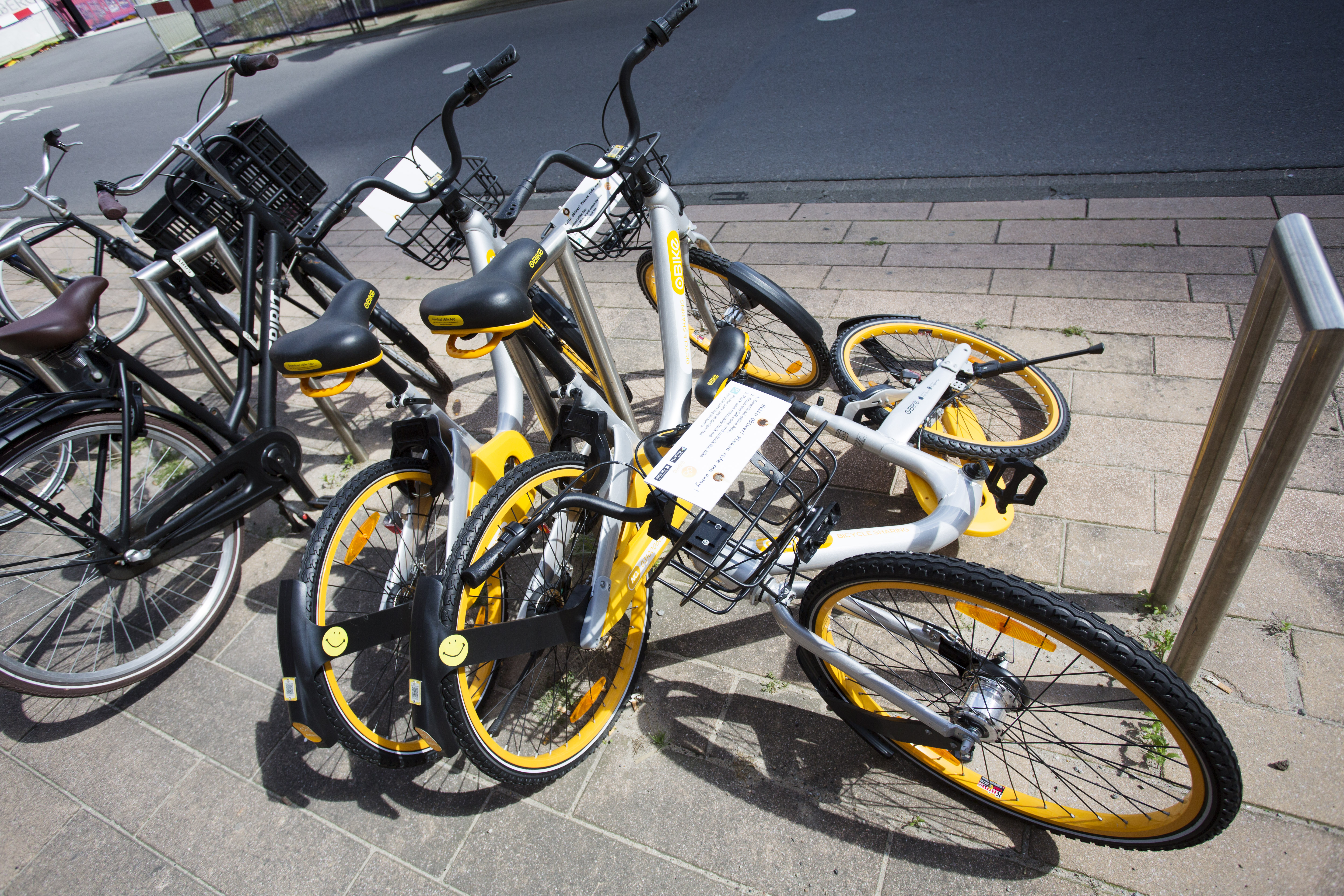 Brussels adopts legal frame for free floating shared bikes