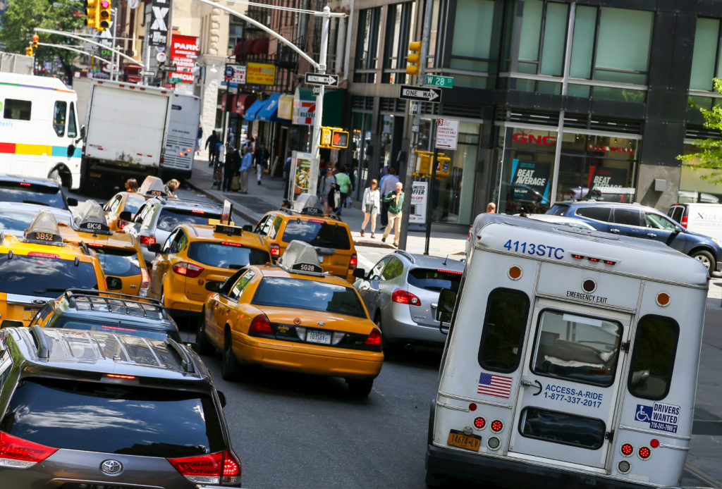 Uber and Lyft are causing more traffic jams in New York
