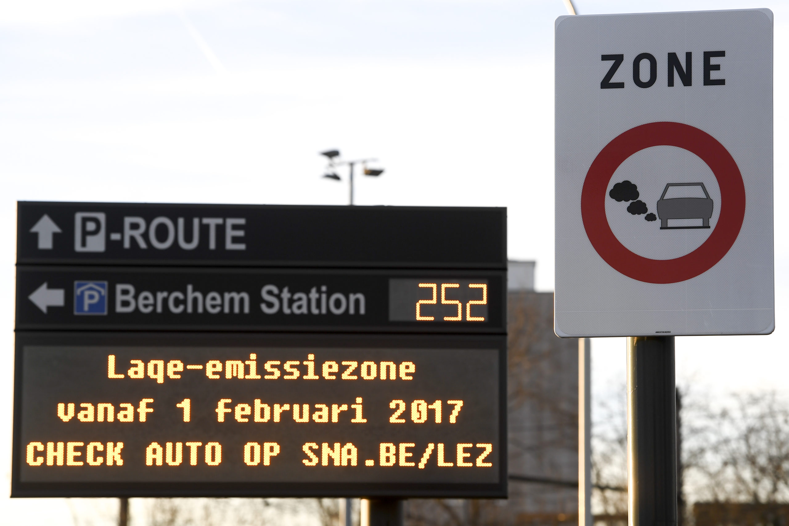 Increasingly fewer offenders of Antwerp LEZ