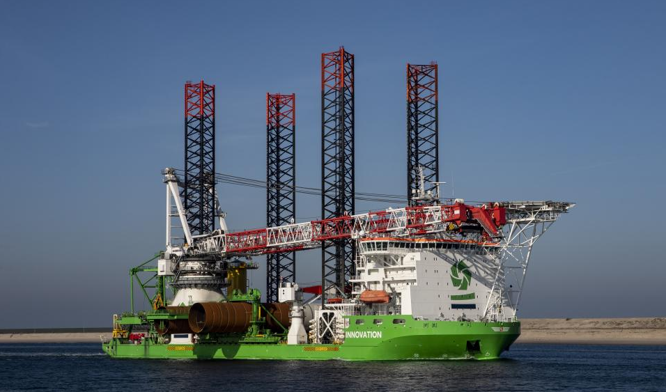 World first: DEME’s sea drill for windmill foundations