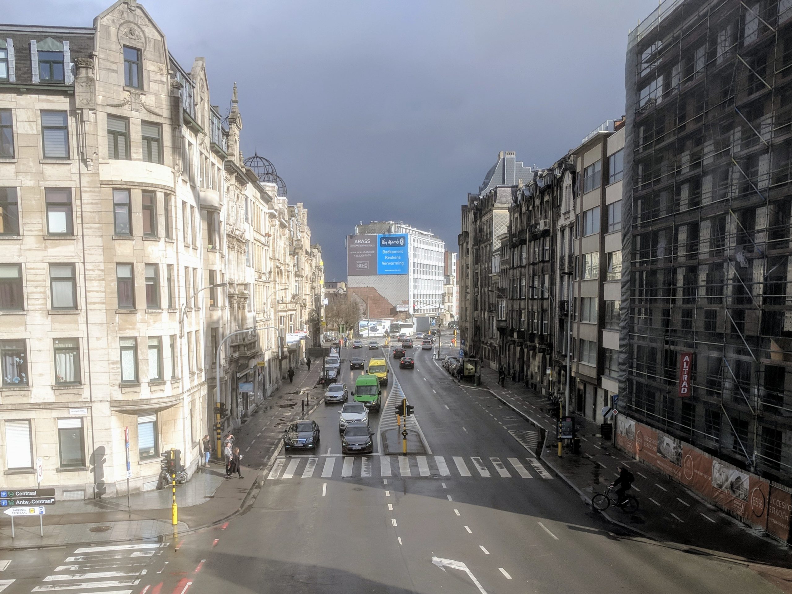 UA: 83% of streets in Antwerp are ‘street canyons’