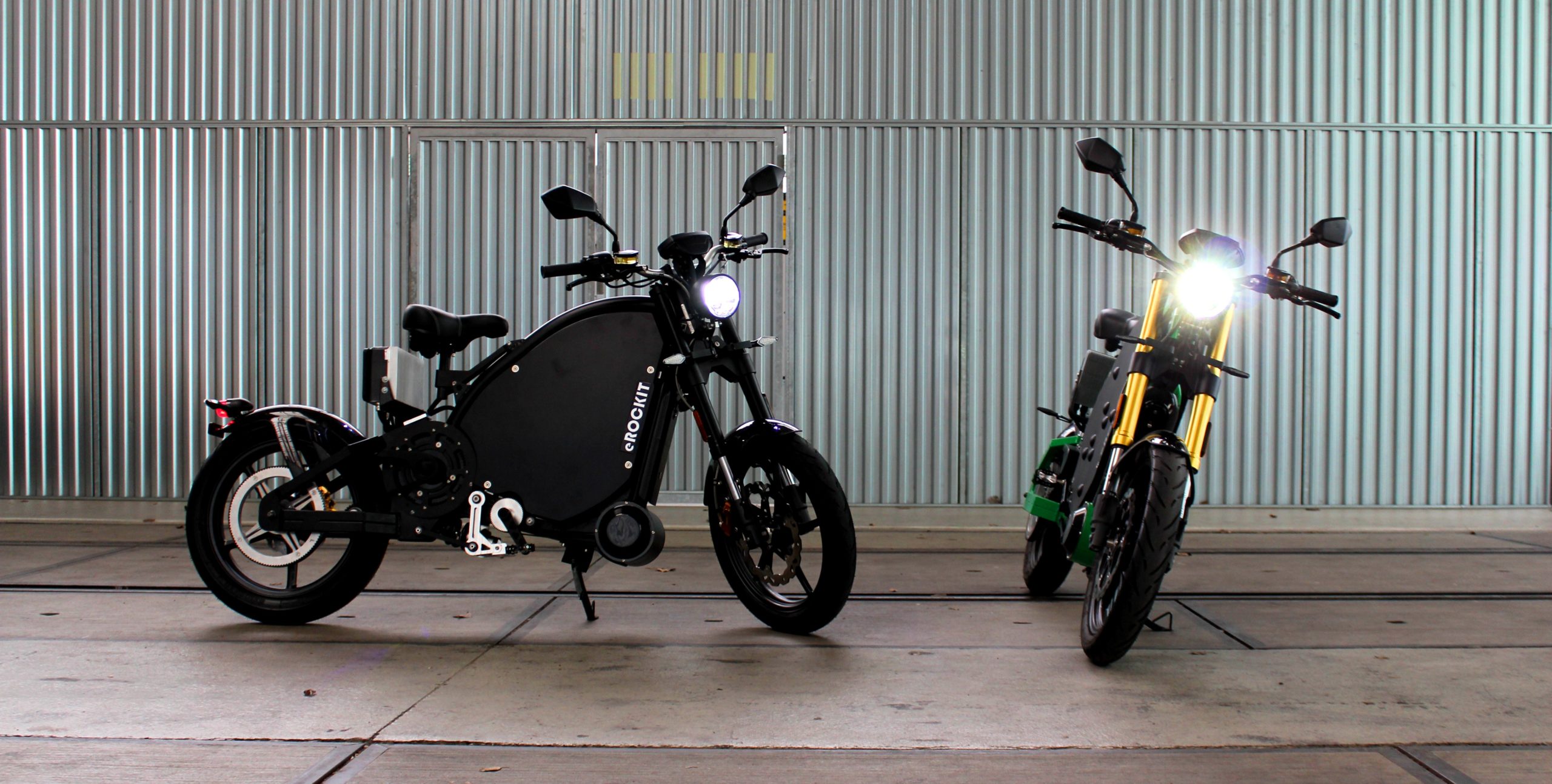 eRockit is marriage between electric bicycle and motorbike