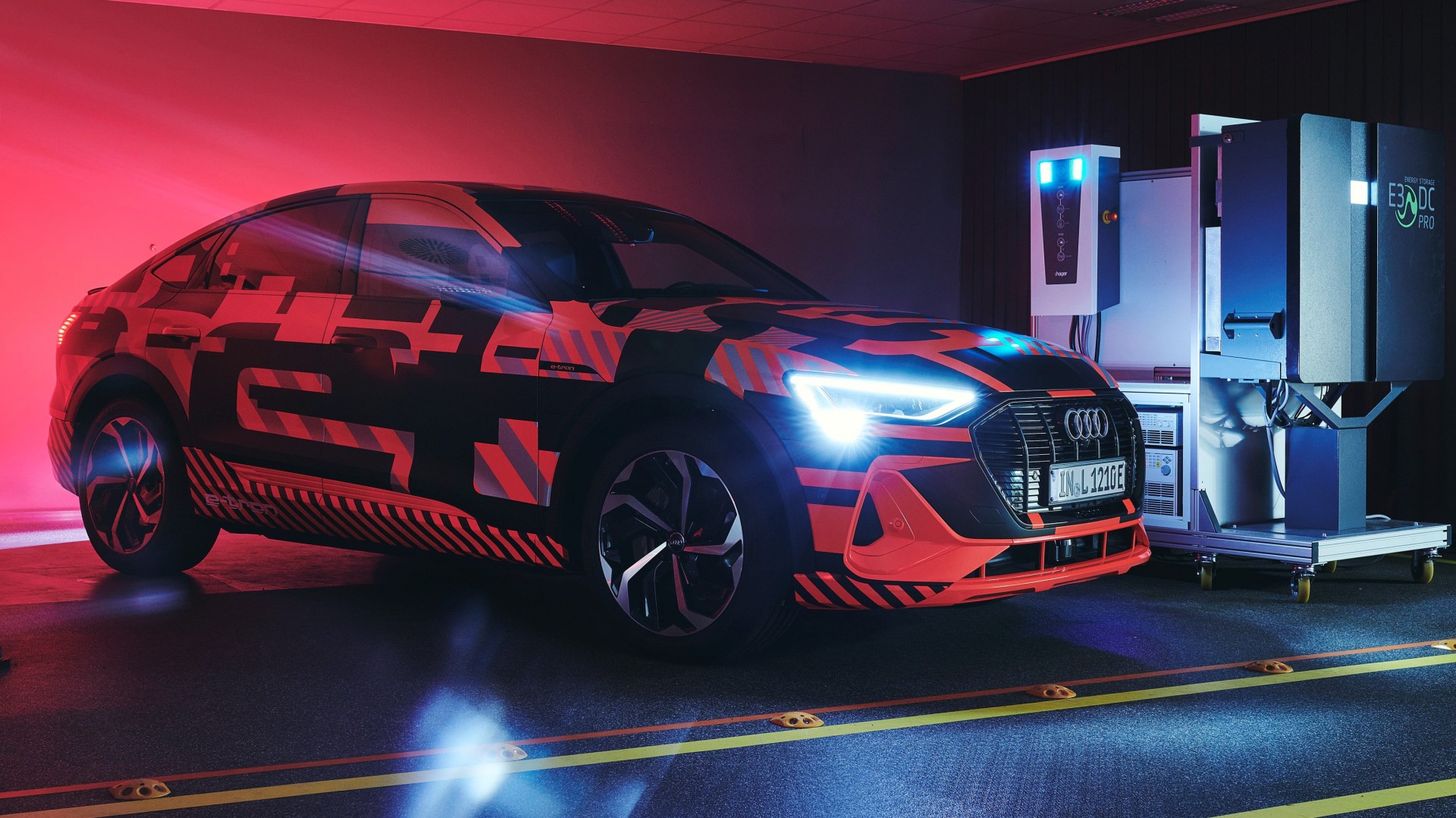 Audi teams up with Hager for bi-directional V2H charging