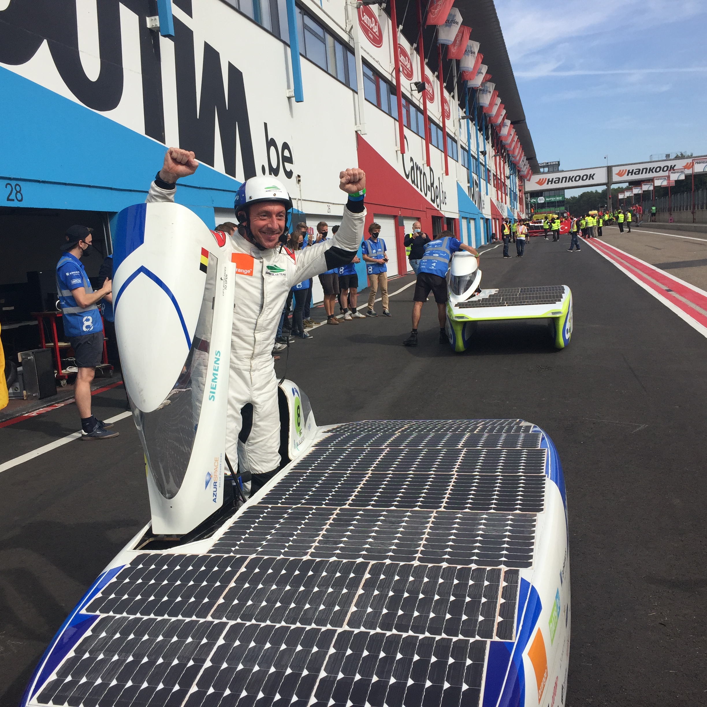 Belgian team wins European Championship for solar cars