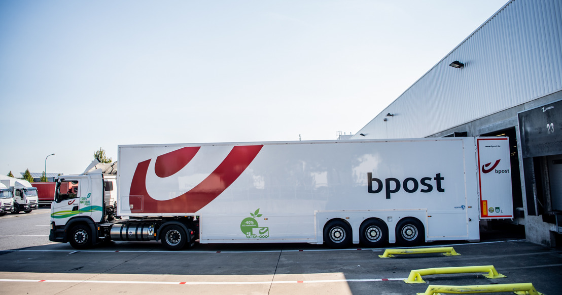 Double-deck trailers reduce Bpost group truck transport by 30%