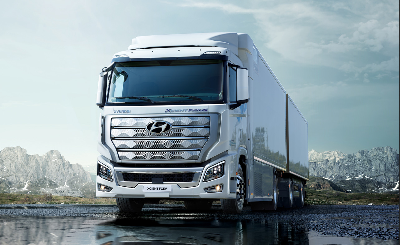 Hyundai XCIENT Fuel Cell trucks hit the road in Switzerland