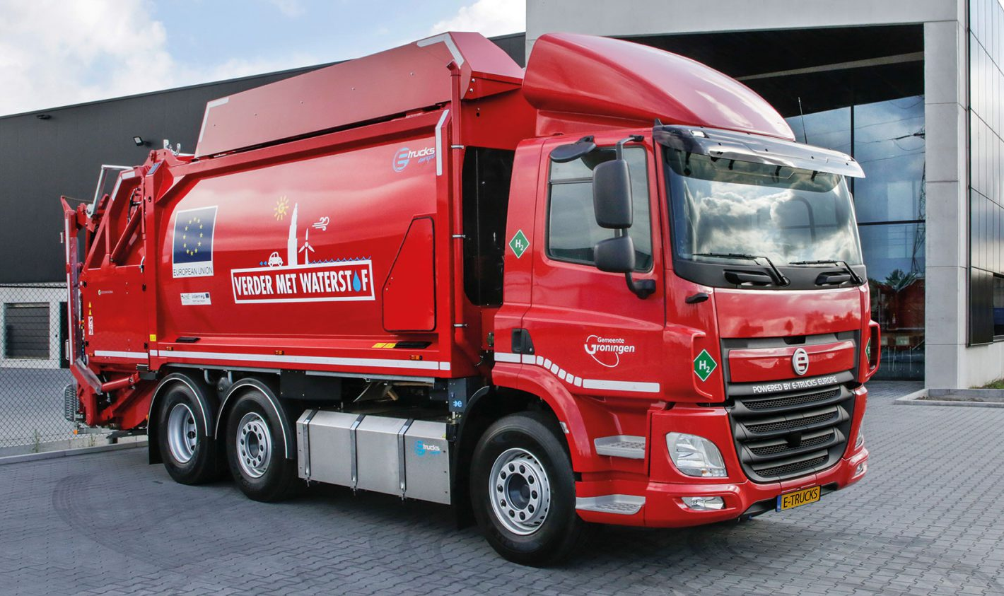 Antwerp gets two garbage trucks on hydrogen