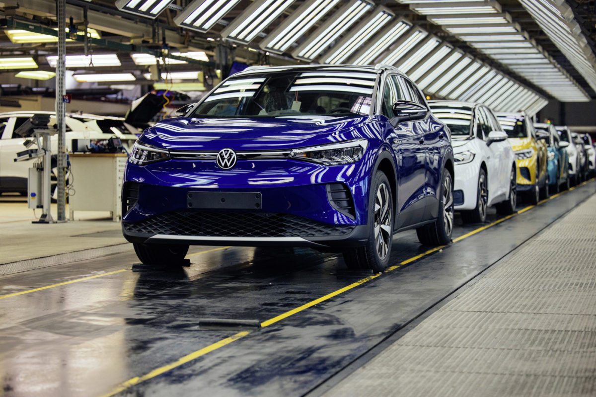 Volkswagen ramps up production of EVs in Zwickau