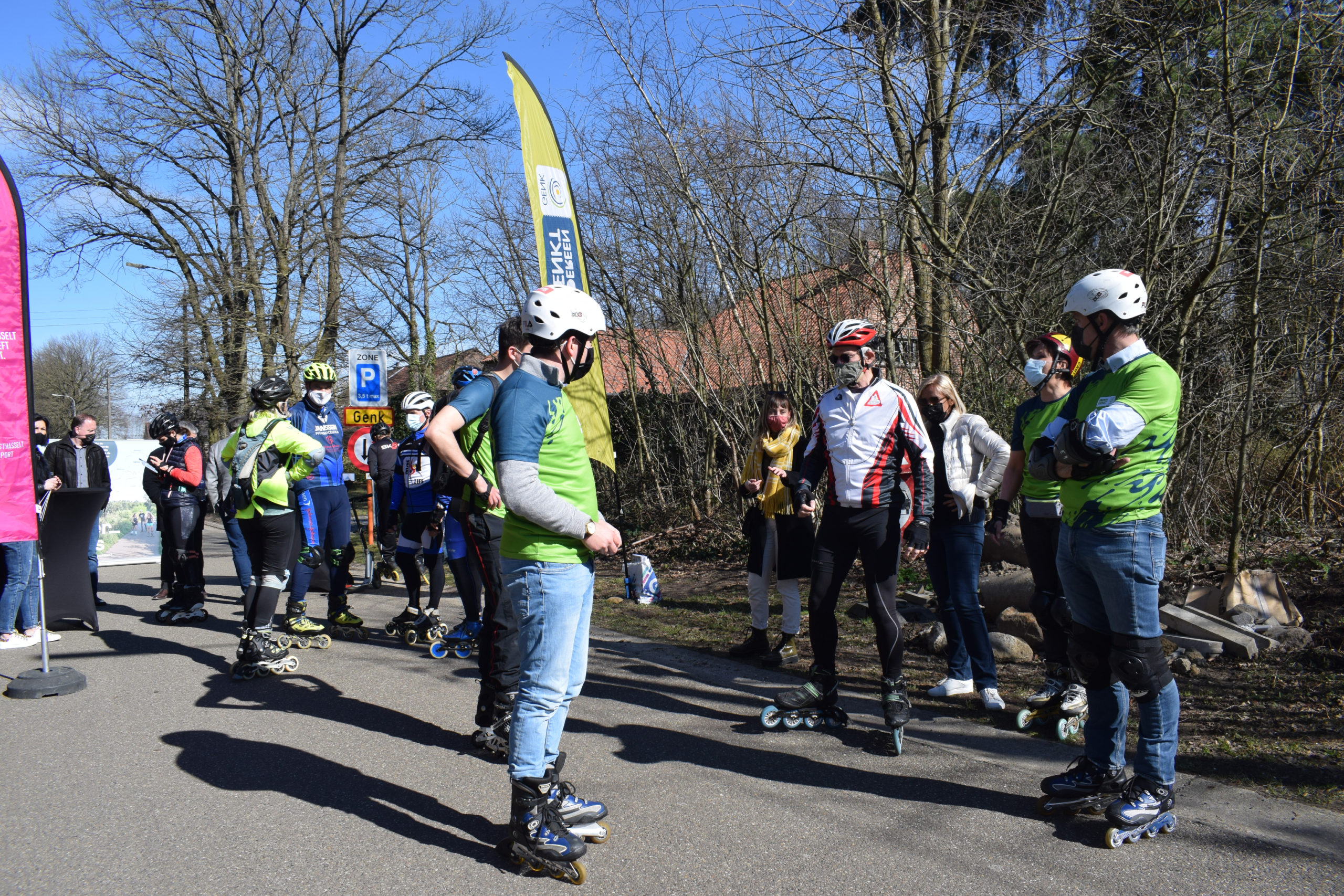 First 90-km long rollerblade route links Genk and Hasselt