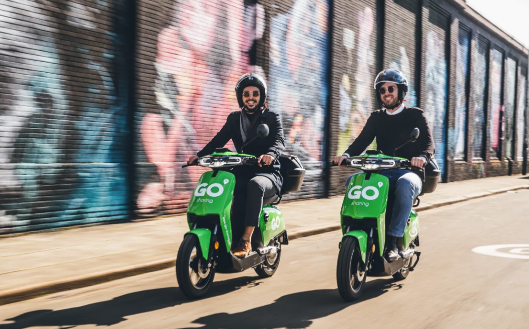 Dutch Go Sharing drops 500 e-scooters in Antwerp