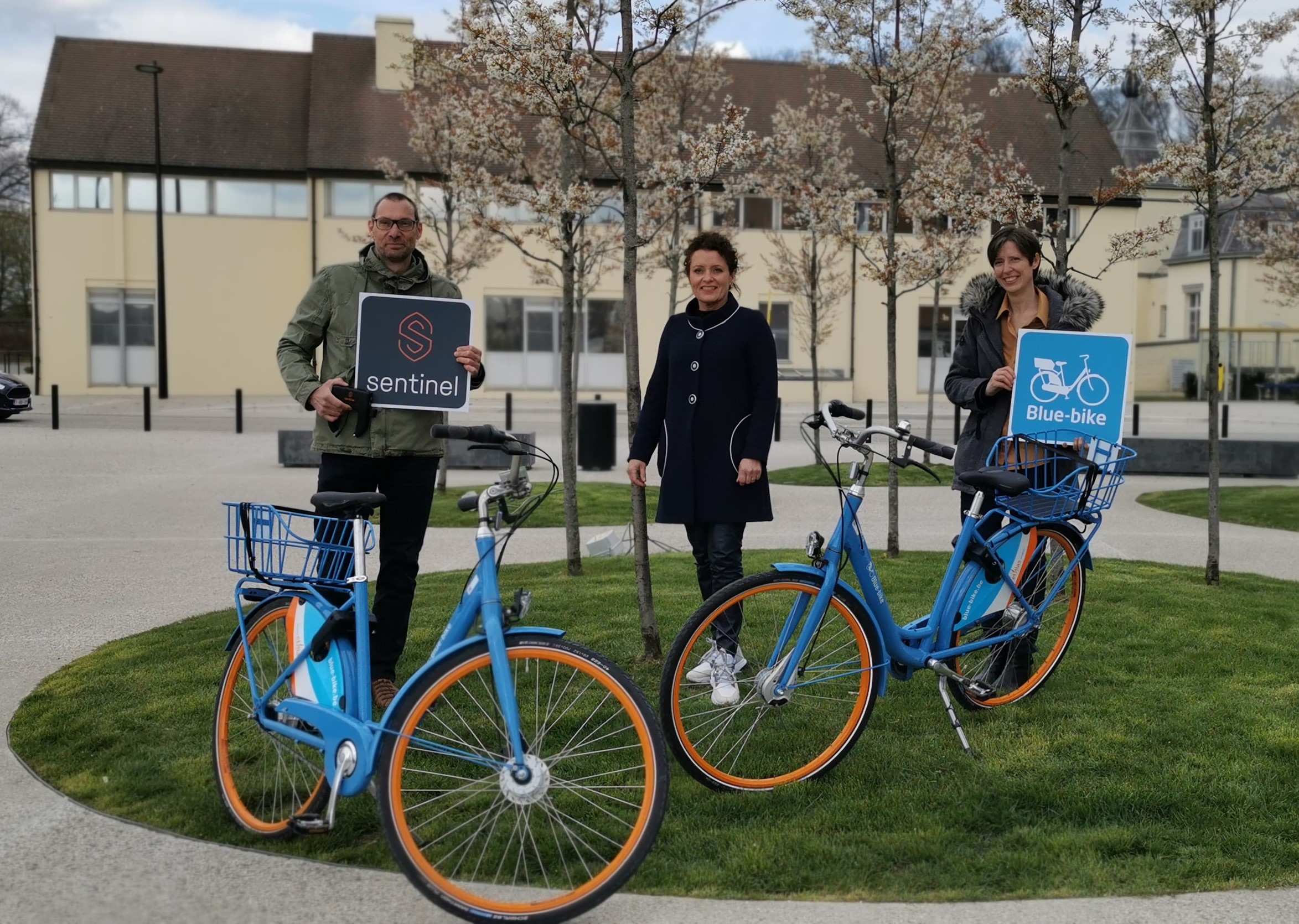 Shared Blue-bikes get smart locks