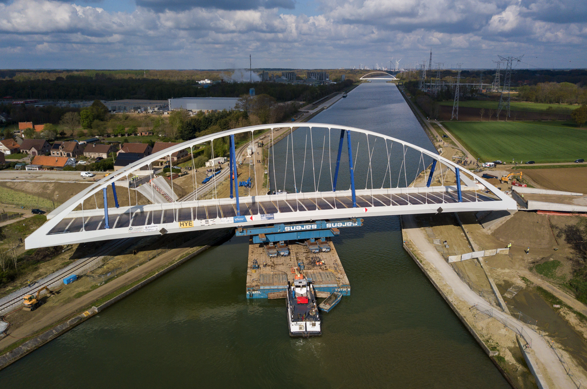 New bridge over Albert Channel in Meerhout ready in September