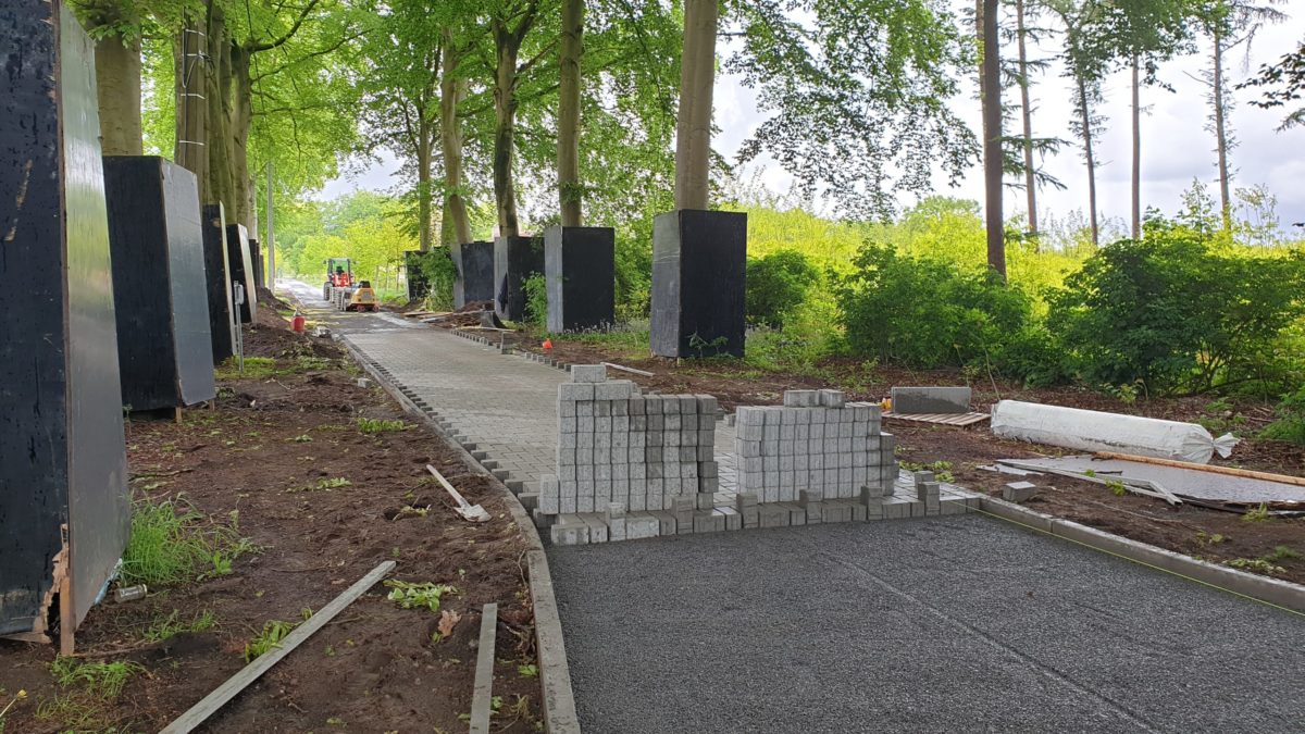 Sijsele gets first water permeable road in Belgium