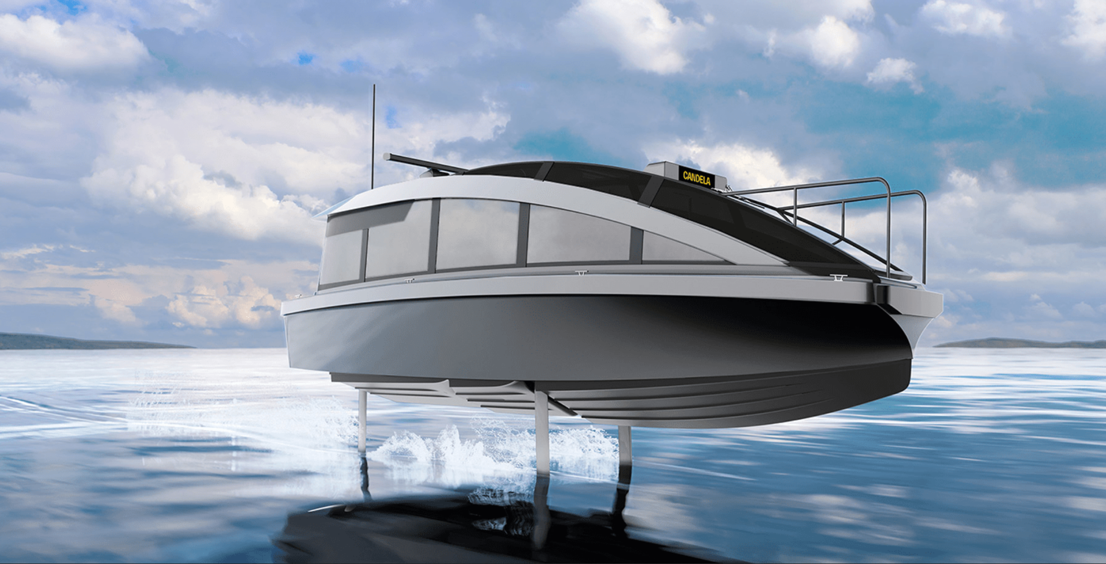Candela launches foiling water taxi