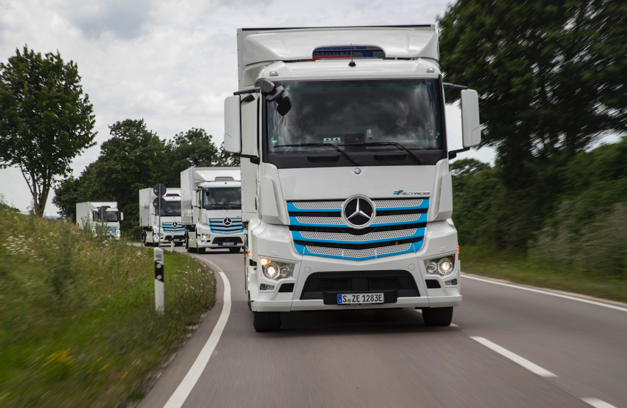 Mercedes-Benz eActros world premiere on June 30th