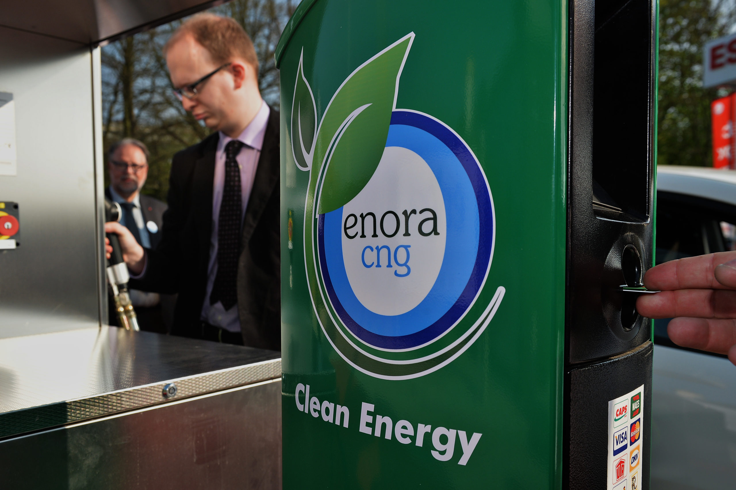 Enora inaugurates Belgium’s largest CNG gas station in Leuze