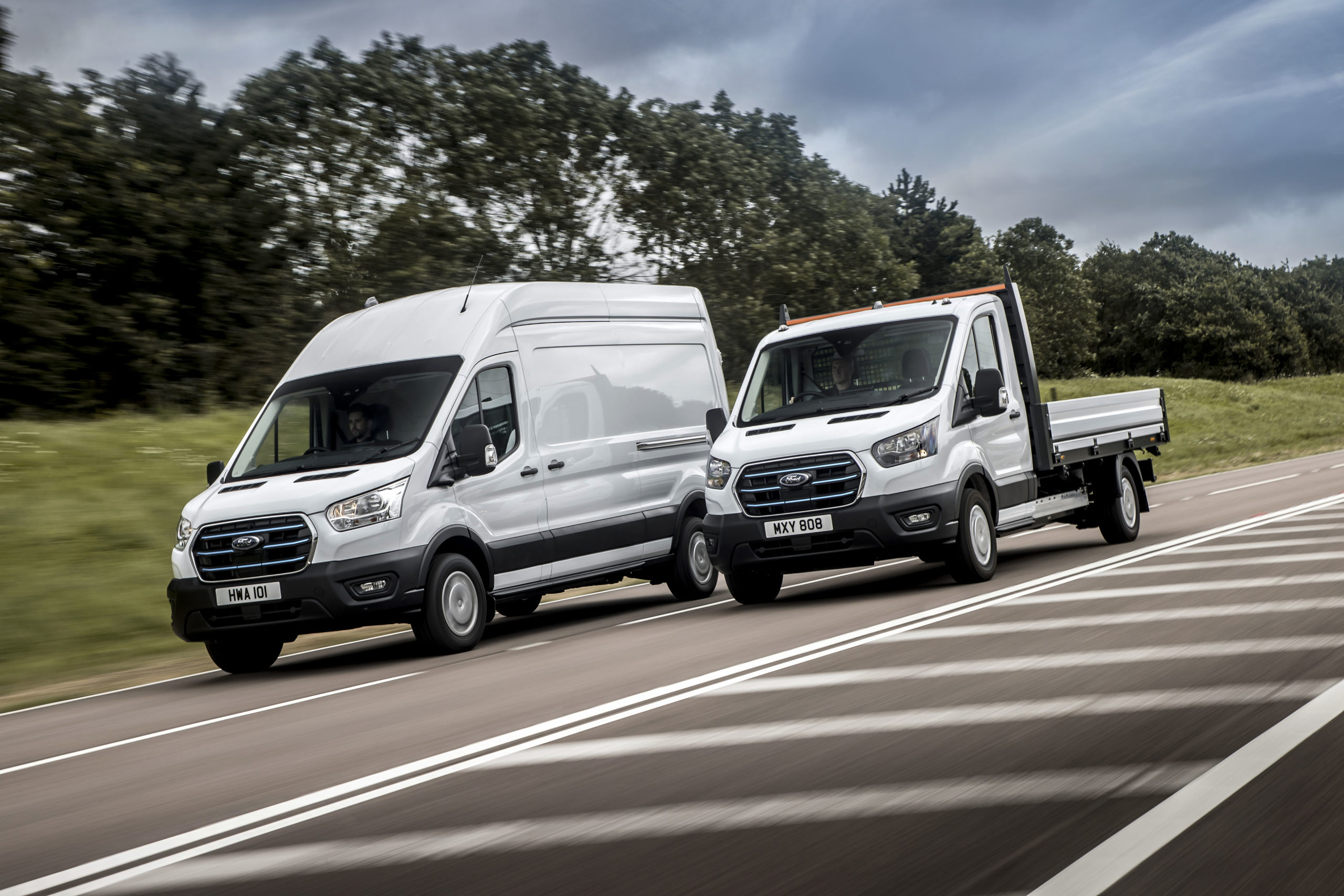 E-vans over 3,5 tons to get tachograph exception in Belgium?