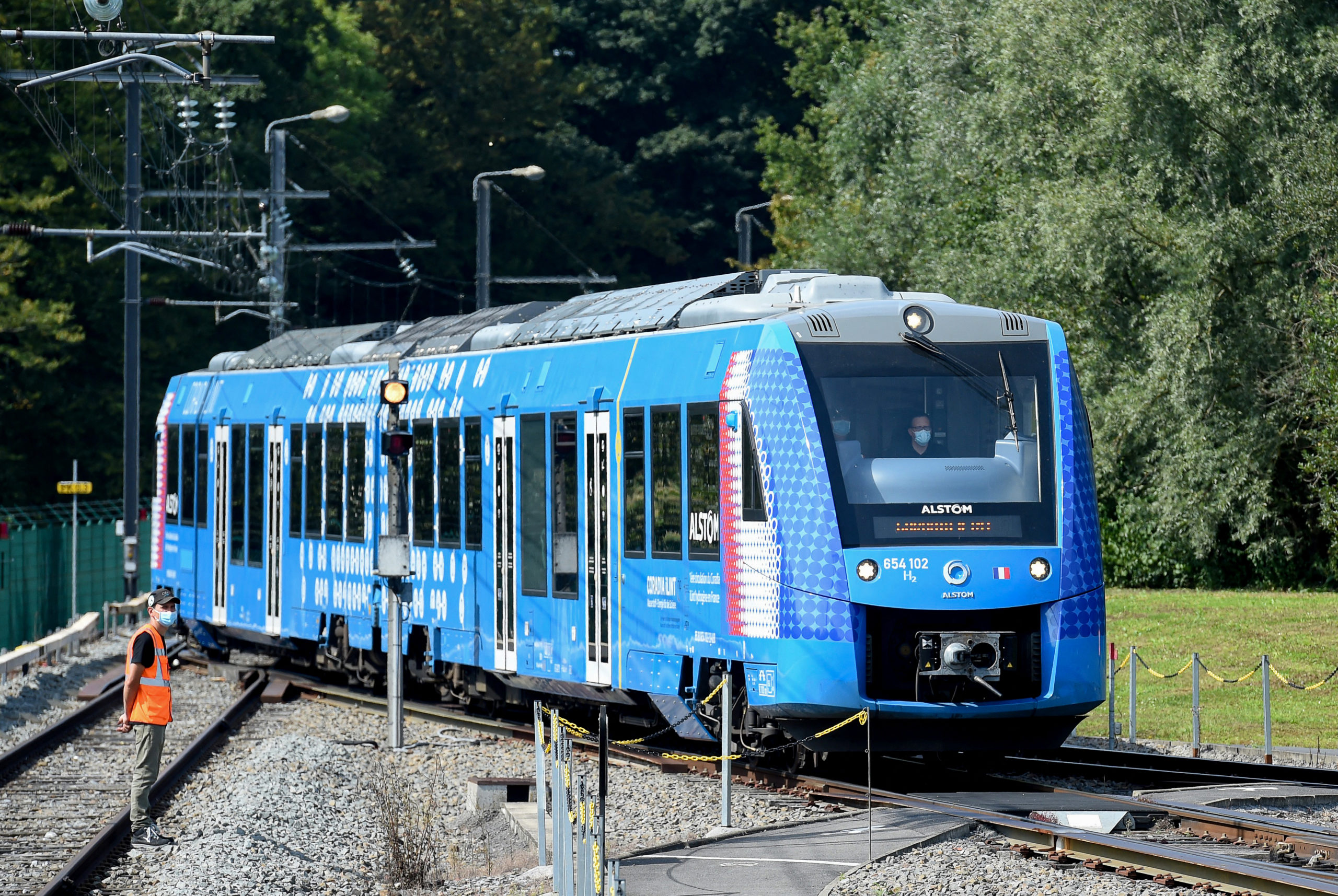 First test of Alstom’s hydrogen train in France