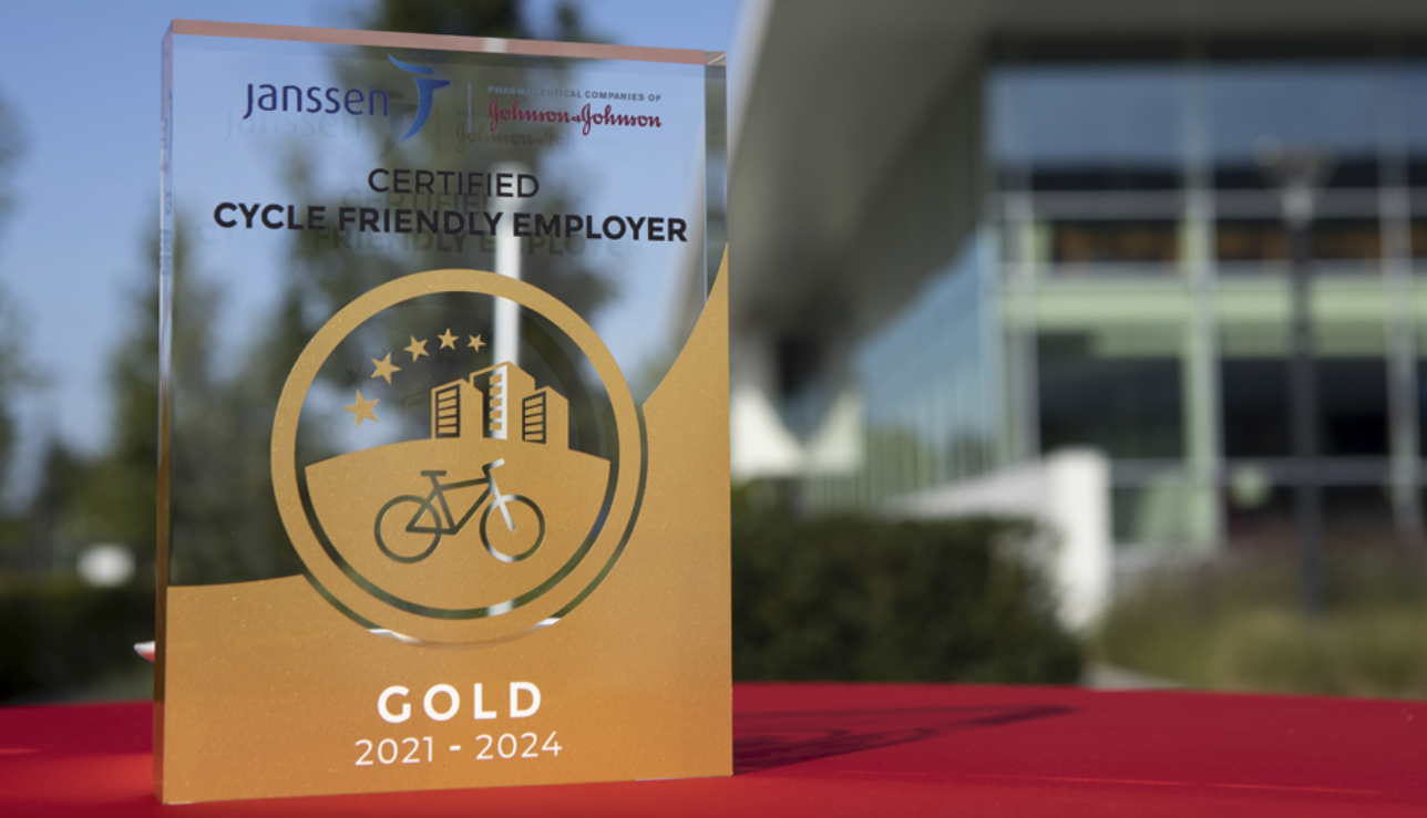 Janssen Pharma rewarded as golden cycle-friendly employer