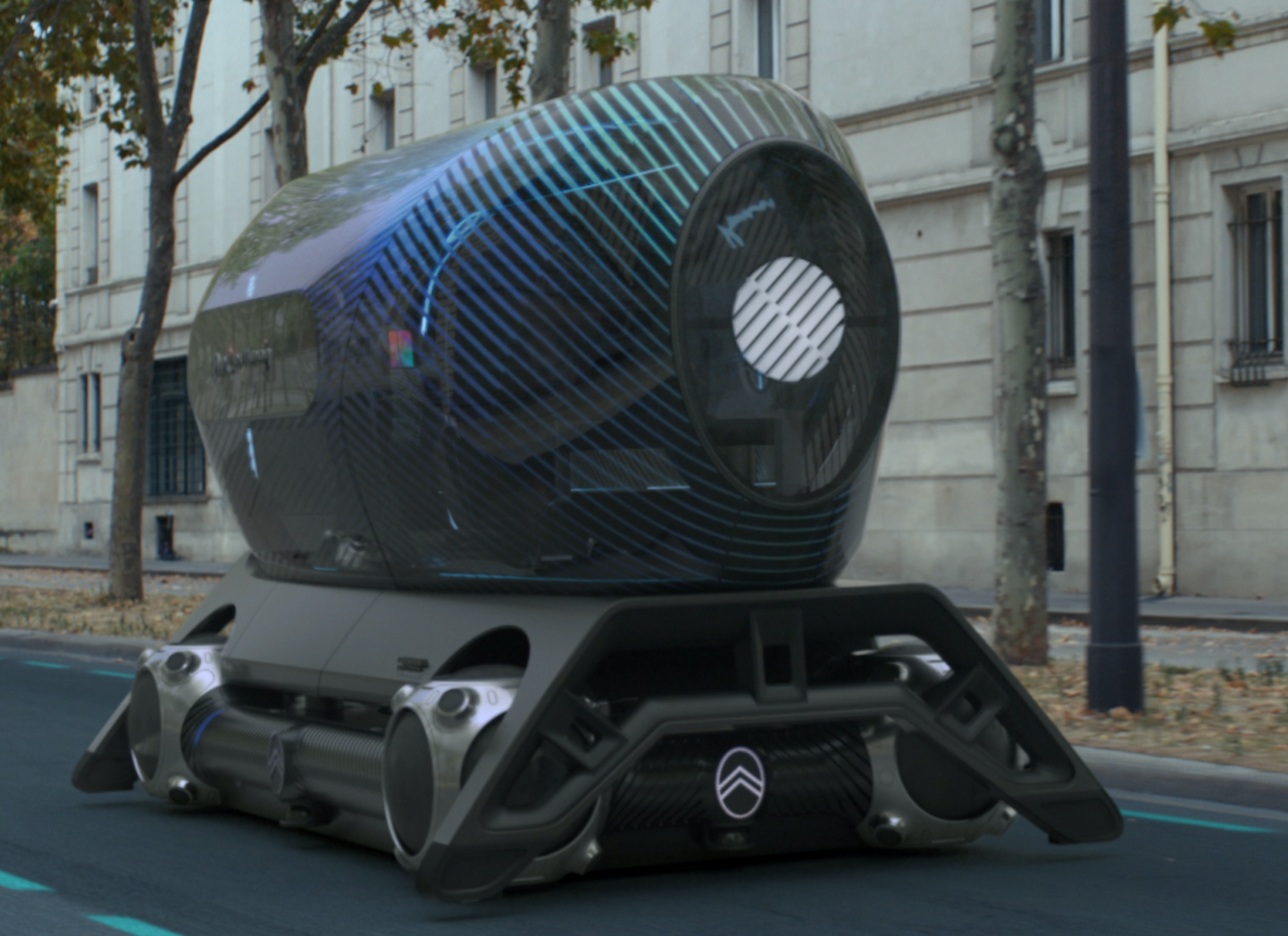 Citroën presents autonomous ‘Skate’ concept