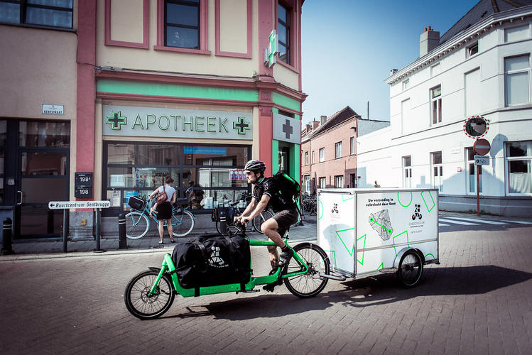 Antwerp cargo bike project avoids 3 000 van trips every year