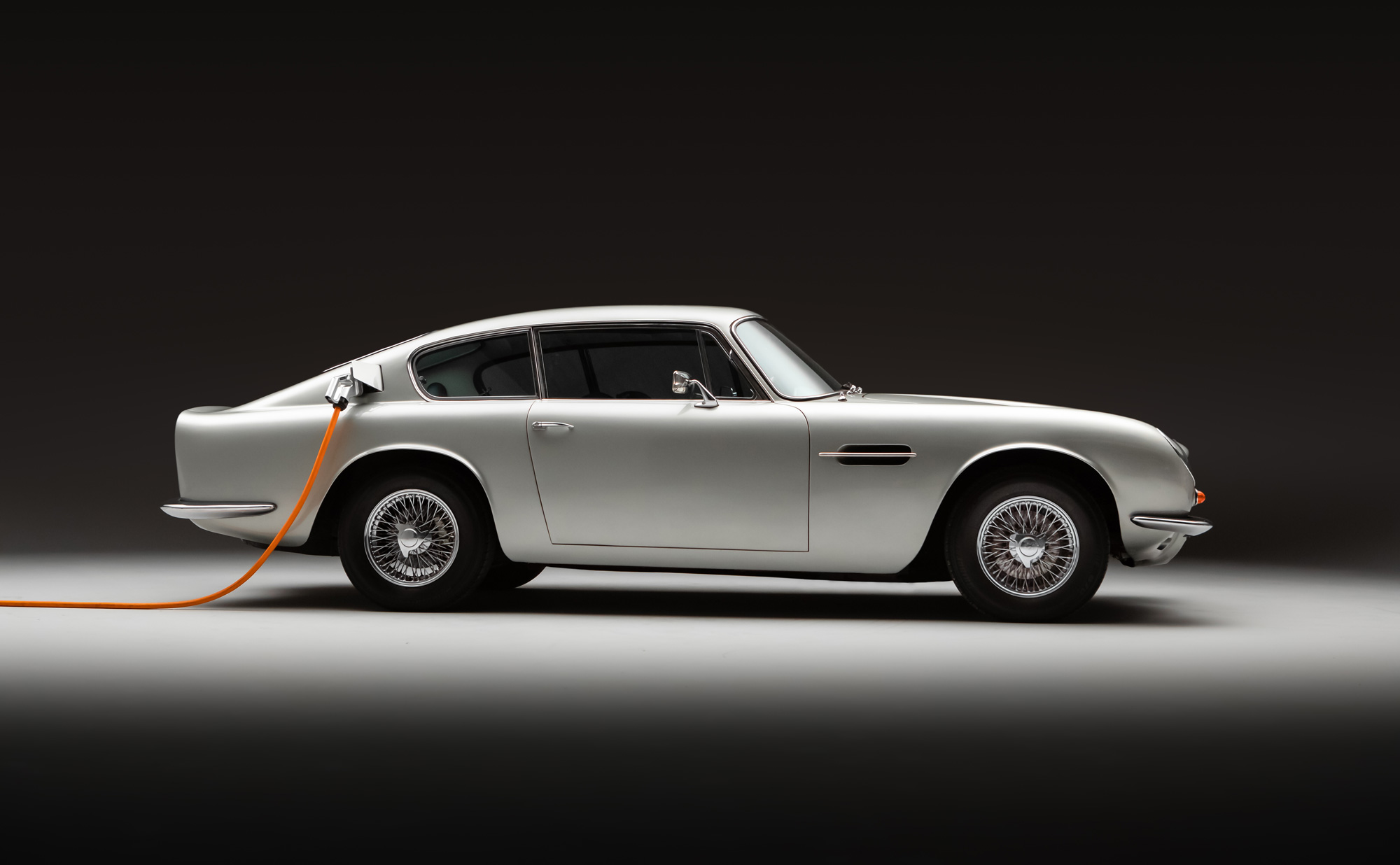 Classic charged for the future: all-electric Aston Martin DB6