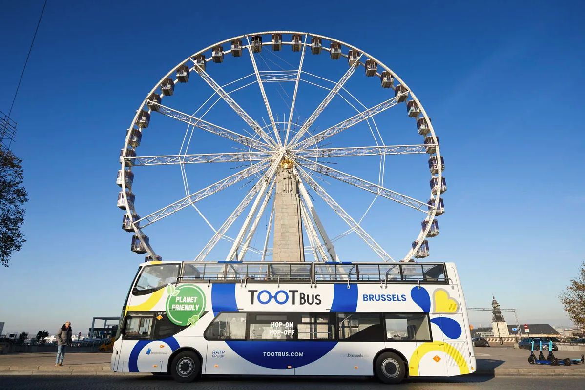 World’s first: fleet of electric sightseeing buses in Brussels
