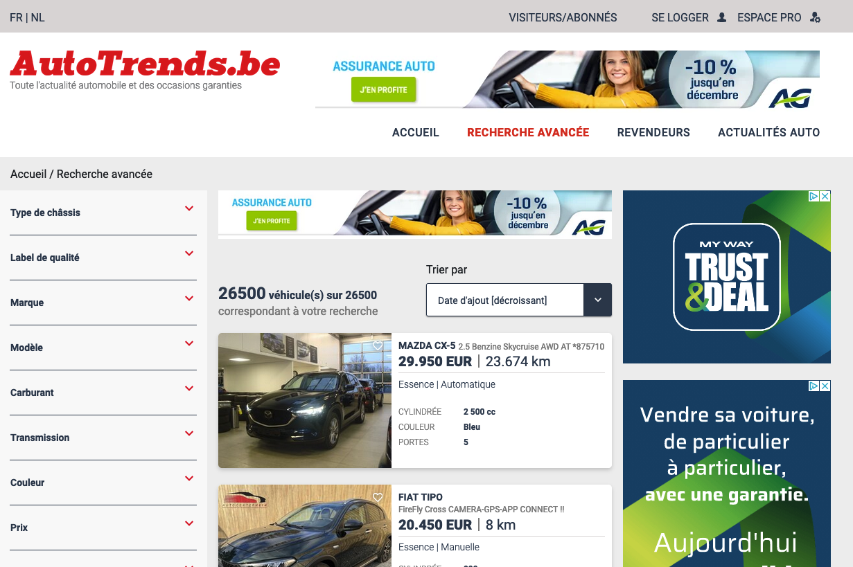 Traxio promotes AutoTrends to its second-hand car site