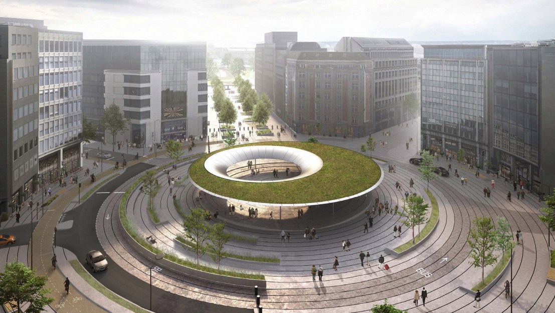 Green light to turn Brussels Schuman Square into esplanade