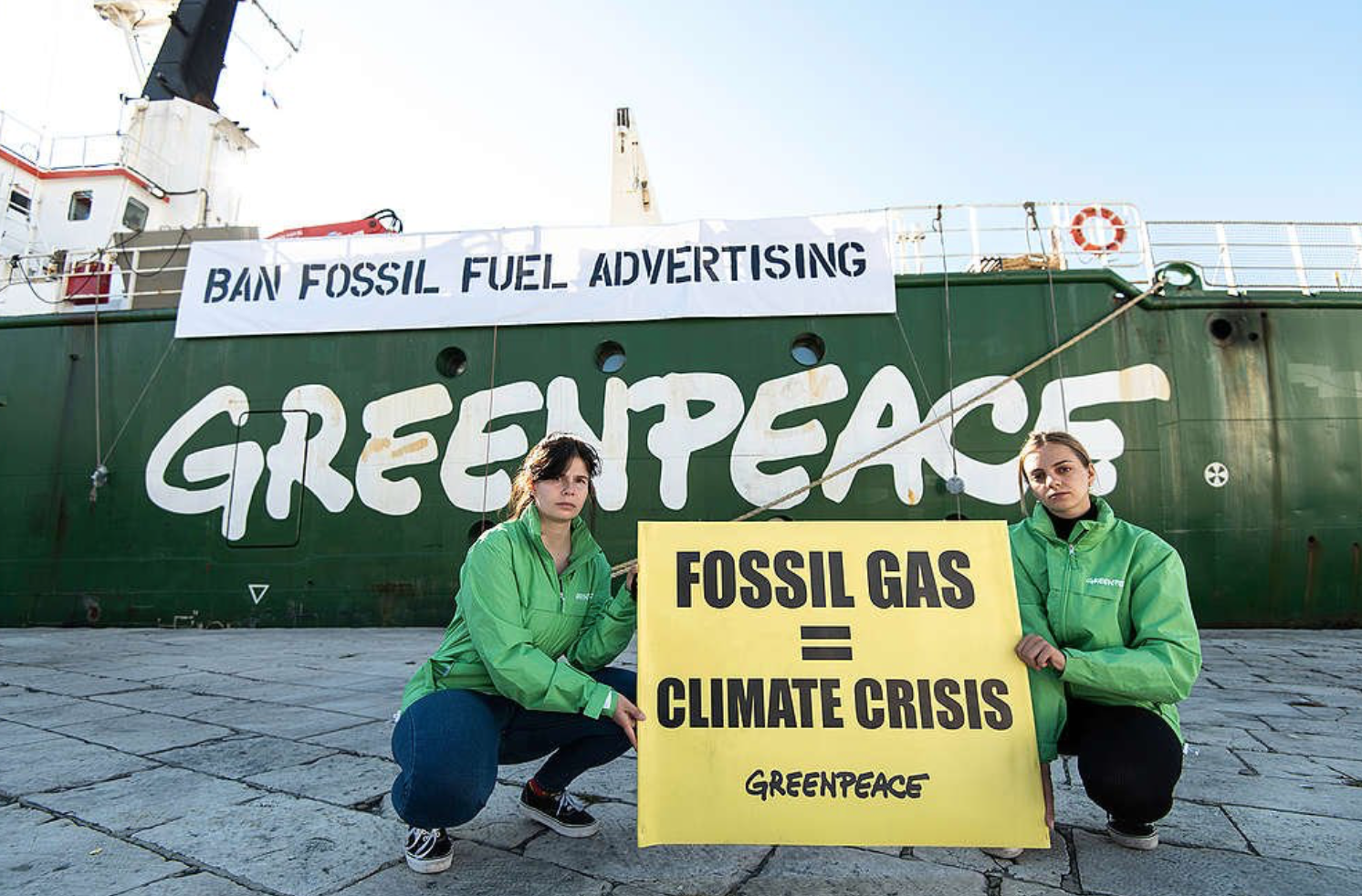 Greenpeace unmasks ‘fossil’ car advertising
