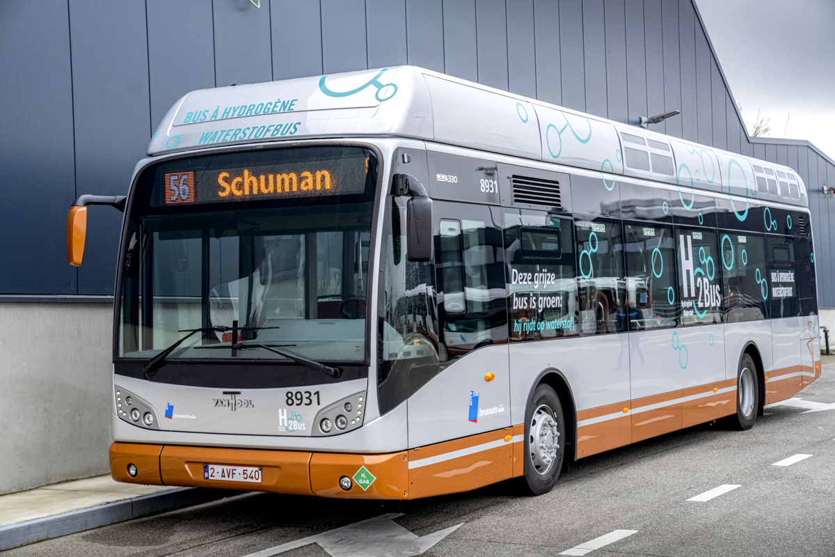 Six months delay for first hydrogen MIVB/STIB bus