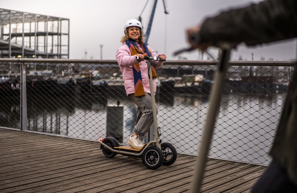 Ghent start-up Taito presents three-wheeler e-scooter