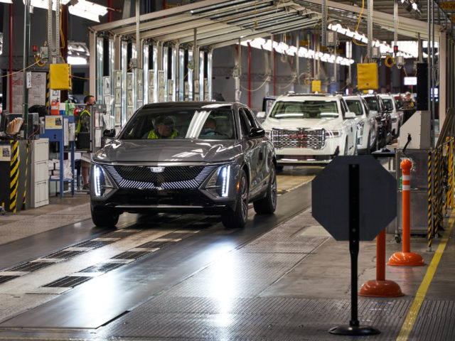 Cadillac’s first all-electric Lyriqs roll off assembly line