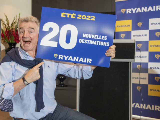 Ryanair adds 20 extra destinations from Charleroi