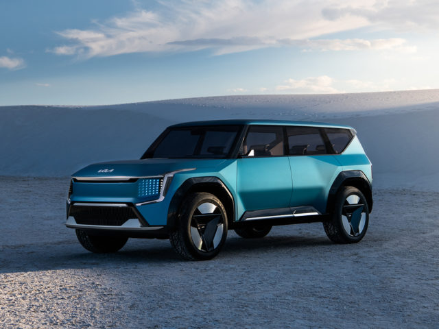 Kia shows next electric SUV EV9 Concept