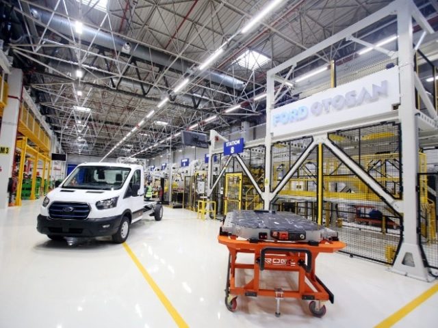 Ford starts European production of E-Transit