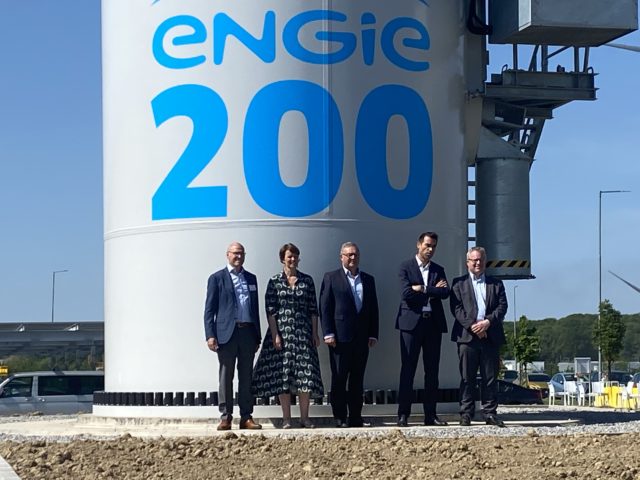Engie inaugurates 200th wind turbine in Seneffe