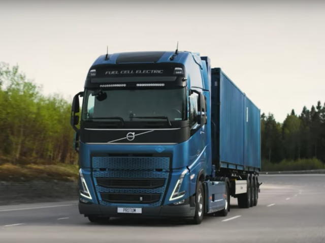 Volvo starts testing its first fuel cell electric truck