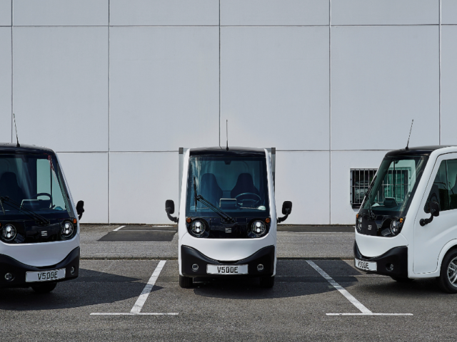 Sevic V500e: German delivery EV with swappable cargo