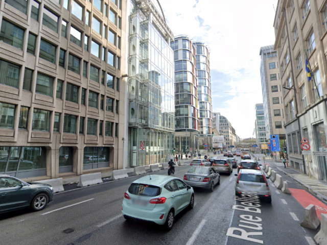Four traffic lanes in Brussels’ Belliard remain permanently