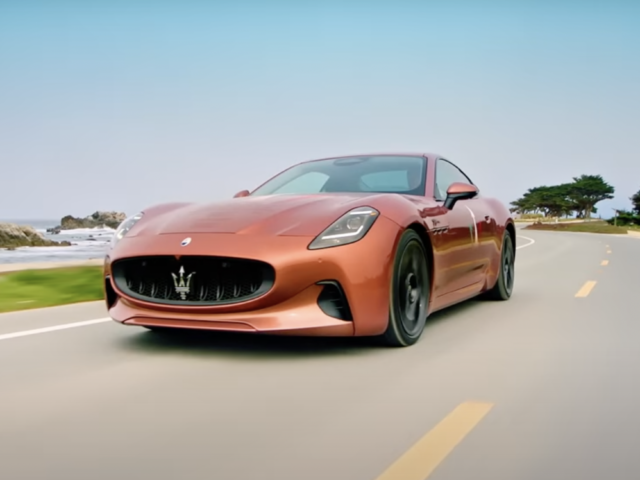 Maserati lifts curtain of all-electric Gran Turismo in video