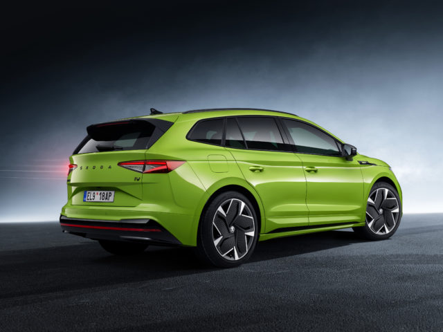 Skoda Enyaq RS iV now also in SUV form