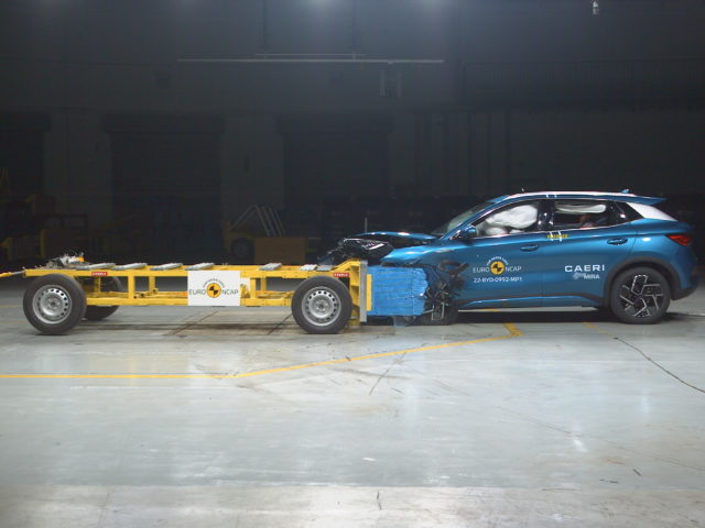BYD’s Atto 3 impresses with five-star Euro NCAP performance