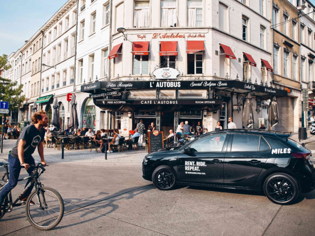Miles car sharing arrives in Brussels