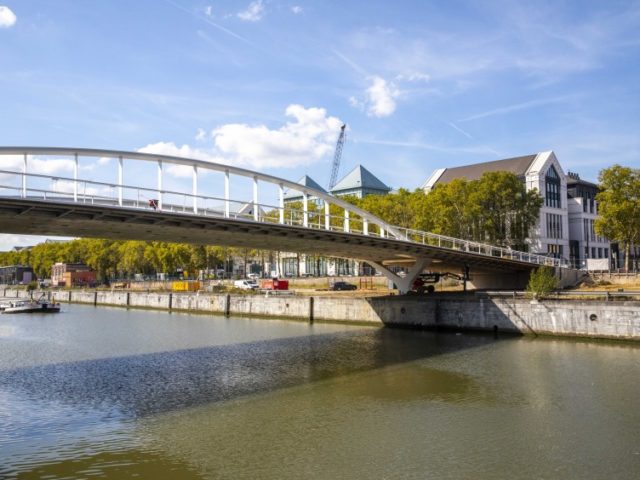 New Suzan Daniel bridge over Brussels channel officially inaugurated