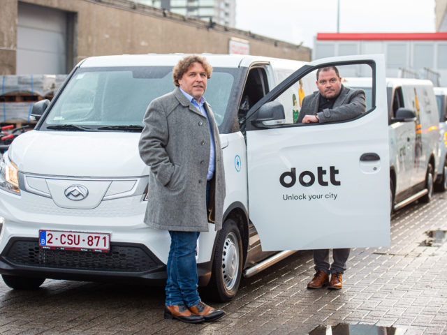 Dott chooses Maxus for its service vans in Belgium