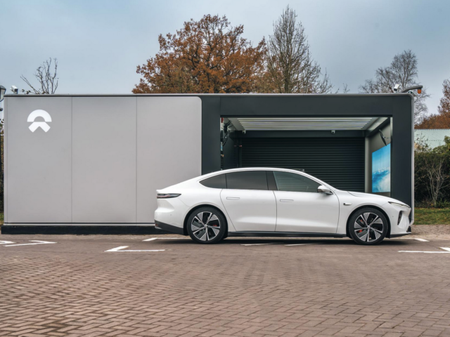 NIO opens second battery swapping station in Netherlands