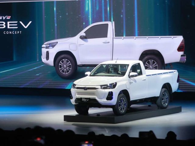 Toyota readies battery version of Hilux pick-up